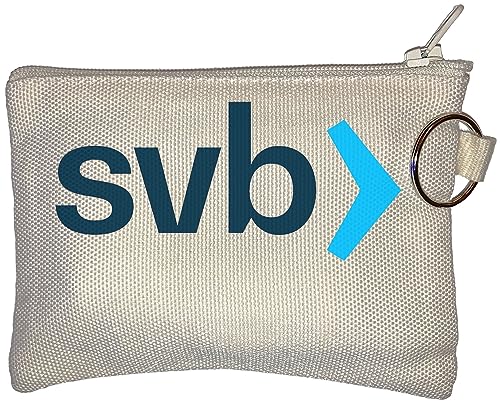 SVB Logo Kleine Geldbörse mit Geldbörse Beige One Size von Generic