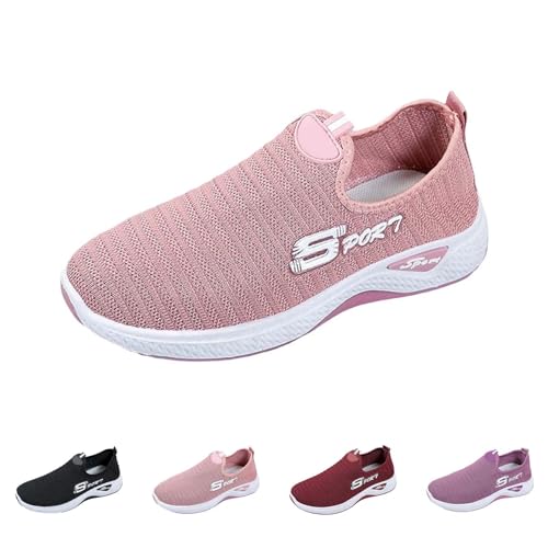 Sale Gelbe Schuhe Damen Sneakers Damen Mesh Flach Walkingschuhe Weichen Sohlen Leichte Turnschuhe Casual Strick Trekkingschuhe Atmungsaktive Schlupfschuhe Sale Gelbe Schuhe Damen Sneakers Damen Mesh Flach Walkingschuhe Weichen Sohlen Leichte Turnschuhe Casual Strick Trekkingschuhe Atmungsaktive Schlupfschuhe von Generic