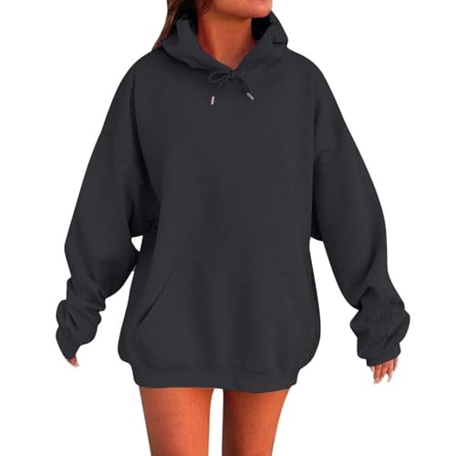 Same Day Lieferung Produkte Pullover Damen Winter Kapuzenpullover Hoodie mit Kapuze Warm Winterpullover Sweatshirt Langarm Damenpullover KapuzenMäntel damentaschen Sale von Generic