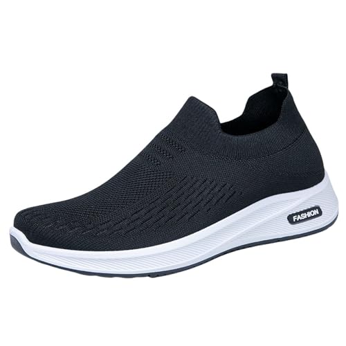 Same Day Lieferung Produkte Turnschuhe Herren Walkingschuhe Freizeitschuhe Atmungsaktiv Laufschuhe rutschfest Sneaker Mesh Fly Woven Orthopädische Fitnessschuhe Leicht Sportschuhe Stoffschuhe von Generic
