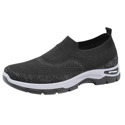 Same Day Lieferung Produkte Turnschuhe Herren Walkingschuhe Freizeitschuhe Atmungsaktiv Laufschuhe rutschfest Sneaker Mesh Fly Woven Orthopädische Fitnessschuhe Leicht Sportschuhe Stoffschuhe von Generic