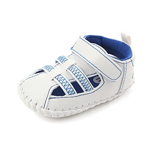 Sandalen Baby Mädchen 23 Sommer Turnschuhe Nette Bunte Design Walking Sandalen Casual Flache Klebrige Riemen Schuhe Kindersandalen (Blue, 20 Infant) von Generic