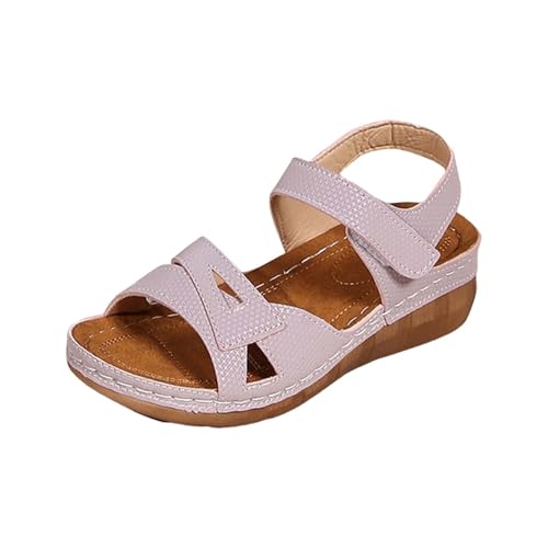 Sandalen Damen Mit Absatz Sommer Offener Zehen Leichte Sandaletten Offene Schuhe Rutschfeste Schicke Latschen Sommerschuhe Hallux Valgus High Heels Freizeit Strandschuhe Sandalen Damen Mit Absatz Sommer Offener Zehen Leichte Sandaletten Offene Schuhe Rutschfeste Schicke Latschen Sommerschuhe Hallux Valgus High Heels Freizeit Strandschuhe von Generic