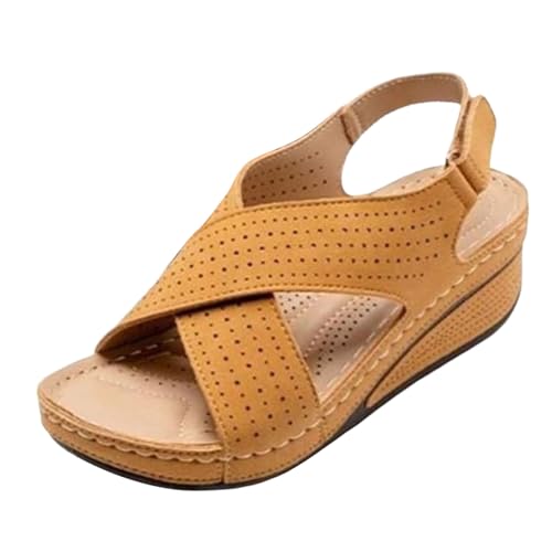 Sandalen Damen Sommer Boho Strandschuhe Weichen Sohlen Sommerschuhe Freizeit Plateau Rutschfeste Slingback Bequem Flip Flops Elegant Damen-hausschuhe Sandalen Damen Sommer Boho Strandschuhe Weichen Sohlen Sommerschuhe Freizeit Plateau Rutschfeste Slingback Bequem Flip Flops Elegant Damen-hausschuhe von Generic