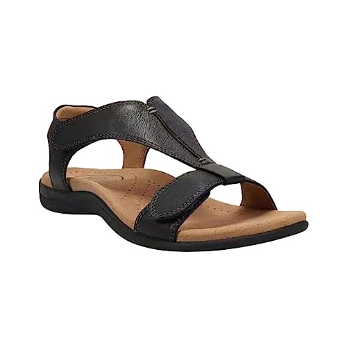 Sandalen Damen Sommer Sandalen Sommer Elegant Sandalen Damen Elegant Kleid Schuhe Bohemian Damen Sandalen Mit Keilabsatz Plateau Schuhe Orthopädische Flip Flops Pantoletten von Generic