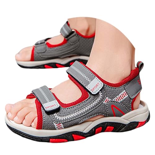 Sandalen Jungen Kinder Flache Sommer Outdoorschuhe Freien Atmungsaktiv Outdoorschuhe Atmungsaktiv Breite Füße Sportsandalen Strapazierfähige Sandalen Jungen von Generic