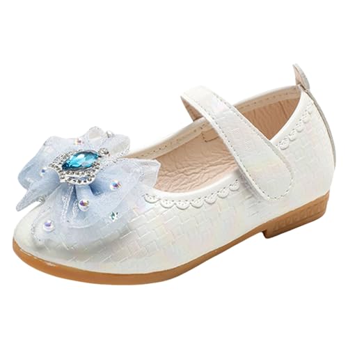 Sandalen Mädchen Kinder Sommer Strandschuhe Slingback Leicht Kindersandalen Sommer Leder Blumen Prinzessin Sommerschuhe mit Weicher Schuhe für Kinder von Generic