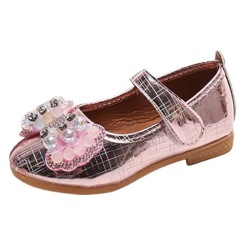 Sandalen Mädchen Kinder Sommer Strandschuhe Slingback Leicht Kindersandalen Sommer Leder Blumen Prinzessin Sommerschuhe mit Weicher Summer Sandals Kids Girls von Generic