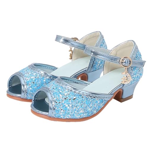 Sandalen Mädchen Kinder mit Blumendruck Wasserdicht Mode Strandsandalen Schmetterling Strassverzierter Gepaart Prinzessin Kleid Schuhe Freizeitschuhe Strandsandale Outdoor von Generic