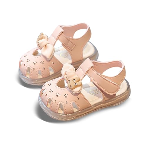 Sandalen für Kleinkinder Jungen Atmungsaktiv Leicht Freizeitschuhe Bequeme Schuhe mit weicher Sohle Sommer Kinder Strandschuhe Mädchensandalen Flache Sommerschuhe 2025 Outdoor Wanderschuhe von Generic