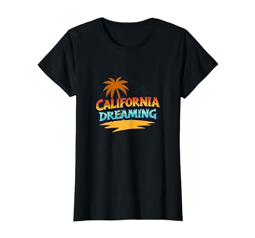 Santa Cruz California Dreaming Herren Surf Beach Grafik T-Shirt, Damen, Schwarz, XS Santa Cruz California Dreaming Herren Surf Beach Grafik T-Shirt, Damen, Schwarz, XS von Generic