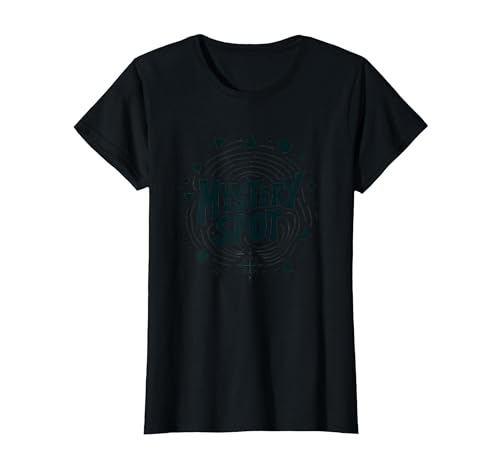 Santa Cruz Mystery Spot Retro Grafik für Herren T-Shirt, Damen, Schwarz, XS Santa Cruz Mystery Spot Retro Grafik für Herren T-Shirt, Damen, Schwarz, XS von Generic