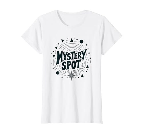Santa Cruz Mystery Spot Retro Grafik für Herren T-Shirt, Damen, Weiß, XS Santa Cruz Mystery Spot Retro Grafik für Herren T-Shirt, Damen, Weiß, XS von Generic