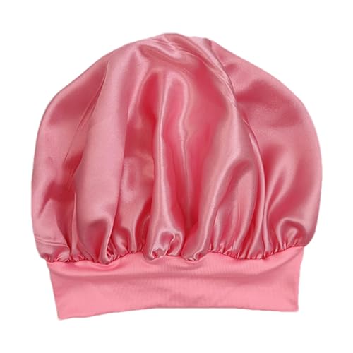Satinhandtuch für Haare, Handtuch zum Schlafen, Haartuch, Handtuch aus Satin, Anti-Frizz, luxuriöse Haarhülle aus Seide, Schutzhandtuch aus Satin von Generic