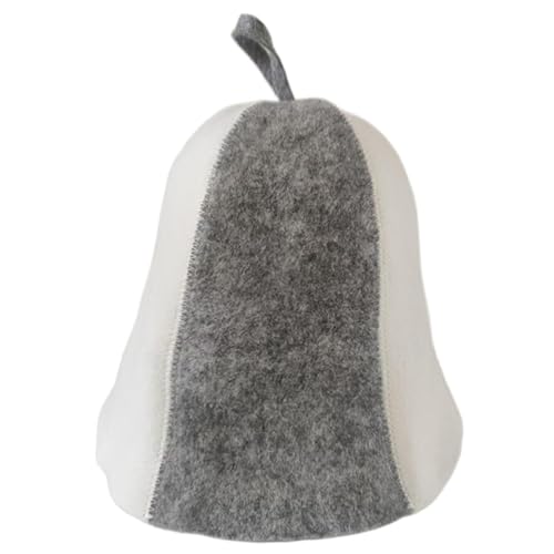 Sauna Hat - Saunahut Herren | Sauna Mütze | Saunahut Damen | Verdickte Die Kopfbekleidung Für Die Dusche | Set Filzhut Saunakappe Badekappe Filzkappe Wollfilzmützen Für Damen von Generic