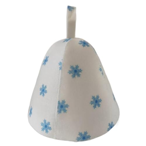 Sauna Hat - Saunahut Herren | Sauna Mütze | Saunahut Damen | Verdickte Die Kopfbekleidung Für Die Dusche | Set Filzhut Saunakappe Badekappe Filzkappe Wollfilzmützen Für Damen von Generic