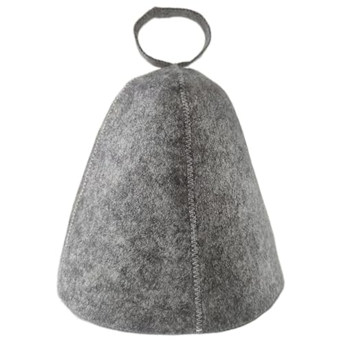 Sauna Hat - Saunahut Herren | Sauna Mütze | Saunahut Damen | Verdickte Die Kopfbekleidung Für Die Dusche | Set Filzhut Saunakappe Badekappe Filzkappe Wollfilzmützen Für Damen von Generic