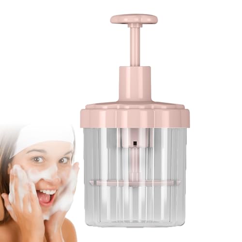 Schaumgenerator für Shampoo, schäumender Gesichtsreiniger - sanfte Hautpflege mit Blasengenerator für Männer, Frauen, Jugendliche und Sportler von Generic