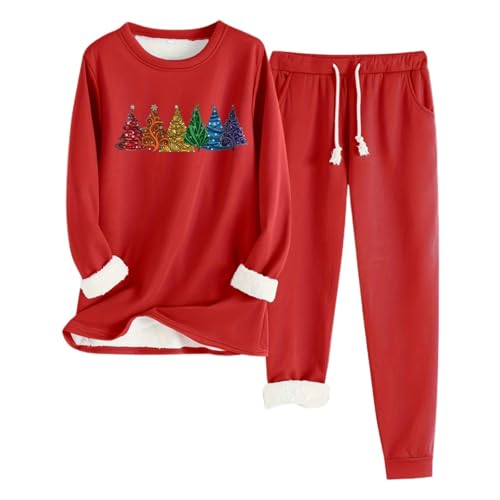 Schlafanzug Damen Bio Warme Pyjamas Damen Jogginganzug Damen üBergrößE Trainingsanzug Damen 80Er Jahre Damen Workout Outfit Jogginganzug Trainingsanzug Damen Damen Jogginganzug 46 Edle NachtwäSche von Generic