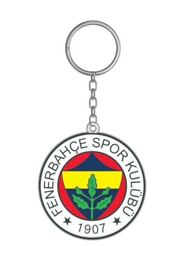 Schlüsselanhänger mit Fenerbahce Motiv, für Auto, Motorrad, Schlüssel Anhänger Fußball Türkei als Geschenk für Männer, Damen & Kinder. von Generic