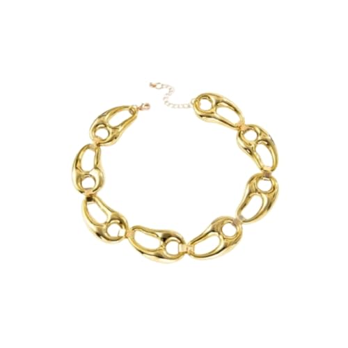 Schlüsselbeinkette Rechteckige Halskette Damenkette (C) von Generic