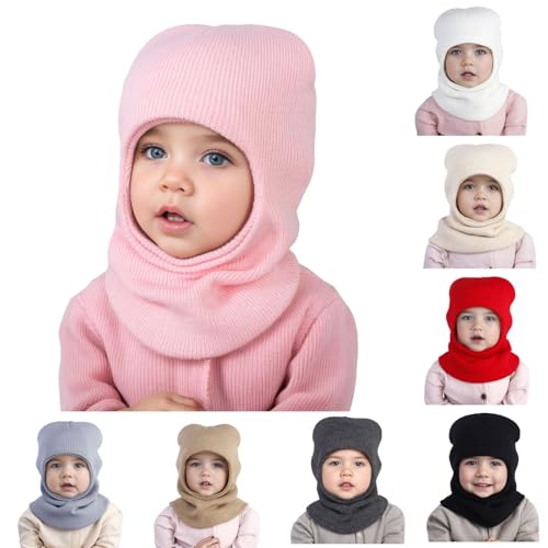 Schlupfmütze Unisex Kinder Mädchen Jungen Schalmütze Mütze Warme Winter Strickmütze Sturmhaube Baby Balaclava Kinderhut Schlupfmütze Unisex Kinder Mädchen Jungen Schalmütze Mütze Warme Winter Strickmütze Sturmhaube Baby Balaclava Kinderhut von Generic