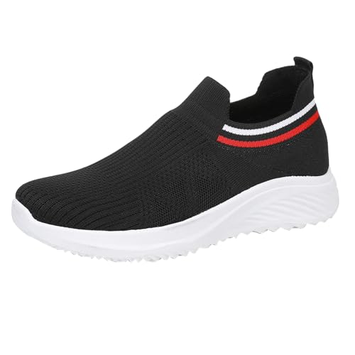 Schlupfschuhe Damen Sneaker Laufschuhe Mesh Breathable Lightweight Turnschuhe Cushion Flach Running Training Shoes Leichte Elegante Sportschuhe Fußballschuhe Slip On Sneakers Schlupfschuhe Damen Sneaker Laufschuhe Mesh Breathable Lightweight Turnschuhe Cushion Flach Running Training Shoes Leichte Elegante Sportschuhe Fußballschuhe Slip On Sneakers von Generic