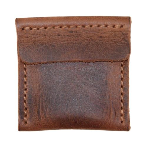 Schmale Ringhülle, Lederringhülle - Lederringhalter - Retro Durable PU Leder Tragbare Handgemachte dünne Ring für Heiratsantrag Ring von f von Generic