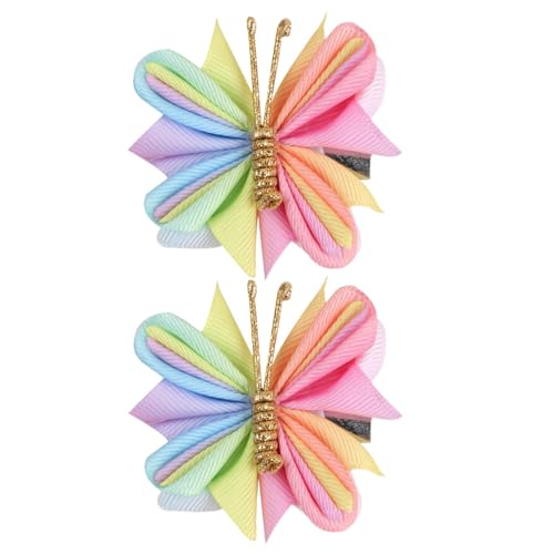 Schmetterlings-Haarspangen für Damen, Schmetterlings-Haarspangen – Haarschmuck mit Netz-Clip – festliche Haarspangen aus Netzstoff mit starkem Halt, elegante Haarspange mit Kiefer von Generic