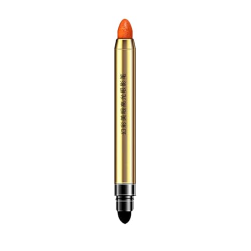 Schminke Geschenkset Doppelseitiger Perlglanz-Lidschattenstift, formender Seidenraupenstift, aufhellender Textmarker, Konturierung, zum Verschmieren kleben Schimmerndes (B, One Size) von Generic