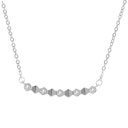 Schmuck Damen wojonifuiliy01 - Mode Schlüsselbein Kette Schmuck Freundin Geschenk (GD2, 40cm) von Generic