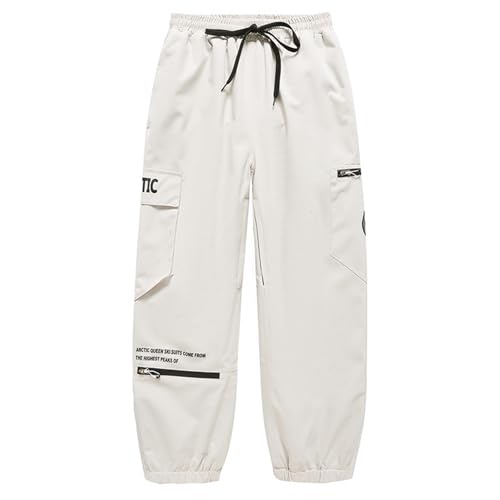 Schneehose Herren Wasserdicht Winddicht Snowboardhose Baggy Winterhose Gefüttert Softshellhose Winter Thermo Hose Outdoorhose Zipp Off Langgröße Outdoor Wanderhose Mit Tasche Schneehose Herren Wasserdicht Winddicht Snowboardhose Baggy Winterhose Gefüttert Softshellhose Winter Thermo Hose Outdoorhose Zipp Off Langgröße Outdoor Wanderhose Mit Tasche von Generic