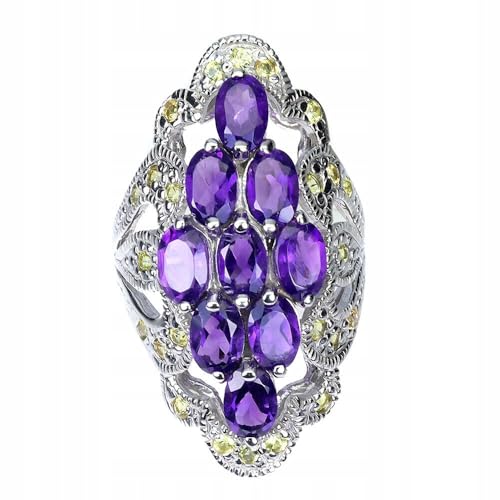 Schöner Amethyst Ring Saphir Songea natur r 15, Single Schöner Amethyst Ring Saphir Songea natur r 15, Single von Generic