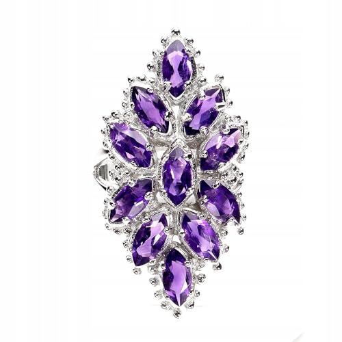 Schöner Silber Ring r 13.5 Naturamethyst 925, Single Schöner Silber Ring r 13.5 Naturamethyst 925, Single von Generic