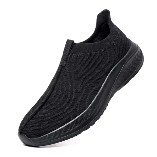 Schuhe Damen Bequem Luftige, Sneakers für Damen Slip-on, Casual Outdoor Jogging Trekking Mesh Laufschuhe Belüftet Große Größen Turnschuhe für Gymnastik Atmungsaktive Einfache Walkingschuhe von Generic