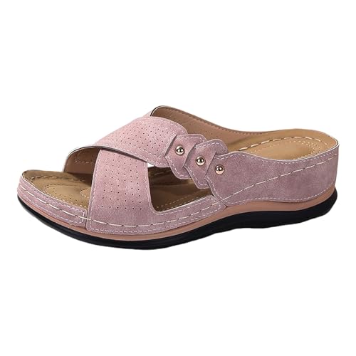 Schuhe Damen Elegant und Bequem Sommerschuhe Orthopädische Keilabsatz Slides Sommer Sandalen Plattform Slipper Mit Absatz Hausschuhe Weiche Latschen Plateau Bohemian Pantoletten Schuhe Damen Elegant und Bequem Sommerschuhe Orthopädische Keilabsatz Slides Sommer Sandalen Plattform Slipper Mit Absatz Hausschuhe Weiche Latschen Plateau Bohemian Pantoletten von Generic
