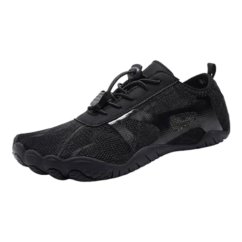 Schuhe Herren Sneaker, Gute Laufschuhe Herren, Turnschuhe Mit Luftpolster Straßenschuhe Halbschuhe Mit Elastische Schnürsenkel Vintage Joggingschuhe rutschfeste Trainingsschuhe Outdoor Walkingschuhe von Generic