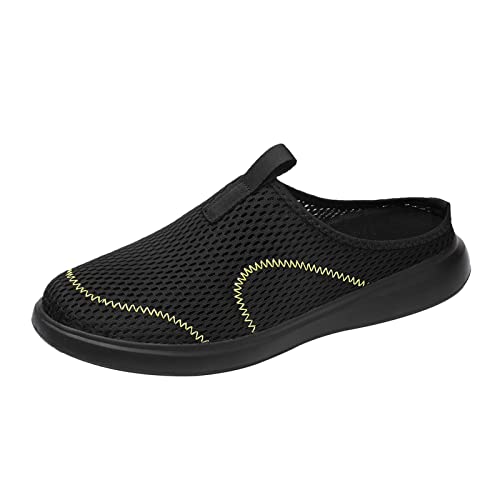 Schuhe Herren Sommer Slipper Freizeitschuhe Herren Schwarz Stoffschuhe Mesh Trekkingschuhe Atmungsaktiv Fitnessschuhe Modisch Flache Schuhe Solid Color Arbeitsschuhe Hochwertig Joggingschuhe Schuhe Herren Sommer Slipper Freizeitschuhe Herren Schwarz Stoffschuhe Mesh Trekkingschuhe Atmungsaktiv Fitnessschuhe Modisch Flache Schuhe Solid Color Arbeitsschuhe Hochwertig Joggingschuhe von Generic