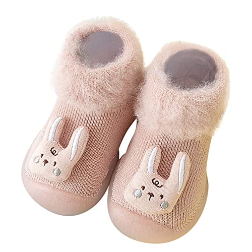 Schuhe Kinder 2 Jahre Kleinkind Kinder Kleinkind Neugeborenes Baby Jungen Schuhe Erste Niedlichen Cartoon Tiere Verdickte Warme Antirutsch Socken Schuhe Prewalker Sneaker Hausschuhe Partnerlook von Generic