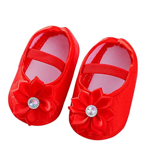 Schuhe Kinder Kleinkind Prinzessin Mädchen Weiche Baby Säuglingsschuhe Schuhe Baby Turnschuhe Lauflernschuhe 23 Junge (Red, 22 Toddler) von Generic