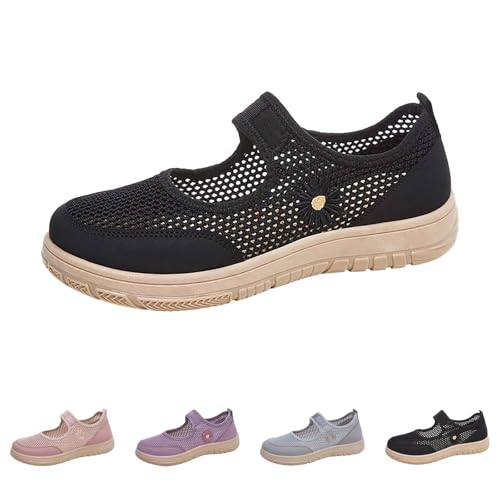 Schuhe Orthopädische Trekkingschuhe Mit Riemen Blumenstickerei Verleiht Walkingschuhe Mesh Atmungsaktive Flach Slip Sneaker Breite Füße Leichte rutschfeste Freizeitschuhe Mode Turnschuhe Schuhe Orthopädische Trekkingschuhe Mit Riemen Blumenstickerei Verleiht Walkingschuhe Mesh Atmungsaktive Flach Slip Sneaker Breite Füße Leichte rutschfeste Freizeitschuhe Mode Turnschuhe von Generic