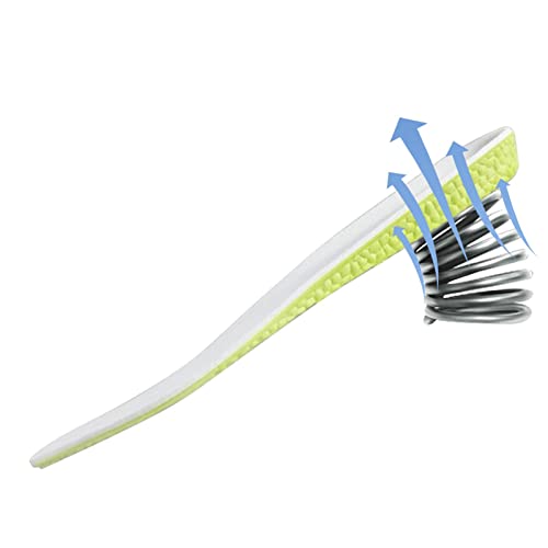 Schuheinlagen zur Erhöhung der Höhe, Erhöhte Innensohlen, Atmungsaktive Einlegesohlen zur Erhöhung der Höhe mit Stoßdämpfung für Männer Frauen Walking Wandern von Generic