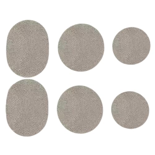 Schuhpatch für Löcher – 6 Stück atmungsaktive Reparaturaufkleber, Toeburt Präventionspads | Strapazierfähiges Patch Kit für Turnschuhe Laufschuhe Stiefel Hut Bagag, Light Gray, Fare riferimento alla von Generic