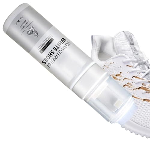 Schuhreiniger - 200ML Tennisschuhe Reiniger Mit Bürste - Reinigungslösung für Sneaker Verschiedene Stoffe Zuhause Wohnheim Reisen Frauen Männer Hotel von Generic