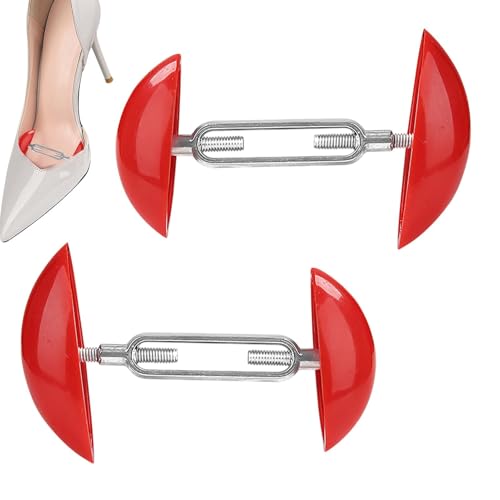 Schuhspanner für breite Füße – verstellbarer Damen-Schuhkopf-Expander | Schuhspanner Herren Damen | Stiefelspanner | hell, Rot, Refer to description von Generic