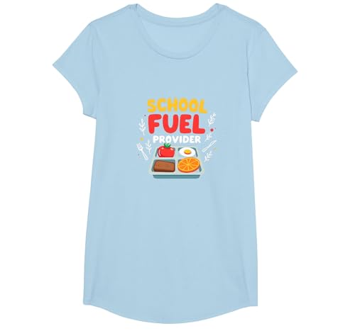 Schulkraftstoffanbieter: Wertschätzung des Cafeteria-Mitarbeiters T-Shirt, Girls, Himmelblau, XS Schulkraftstoffanbieter: Wertschätzung des Cafeteria-Mitarbeiters T-Shirt, Girls, Himmelblau, XS von Generic