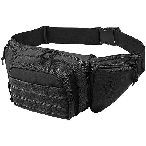 Schulterriemen für Herren Hüfttasche Crossbody Hüfttasche für Männer im Freien Wandern alltägliche Hüfttasche Laufen Sport Multifunktionstasche Reittasche Multi-Tool einfache Schulter Hüfttasche von Generic