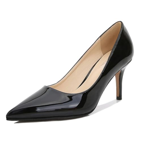 Schwarz,43 EU,Damen High Heels Geschlossene Spitze Stilettoabsatz Klassische Bürokleid Braut Hochzeit Pumps Ballschuhe Schwarz,43 EU,Damen High Heels Geschlossene Spitze Stilettoabsatz Klassische Bürokleid Braut Hochzeit Pumps Ballschuhe von Generic