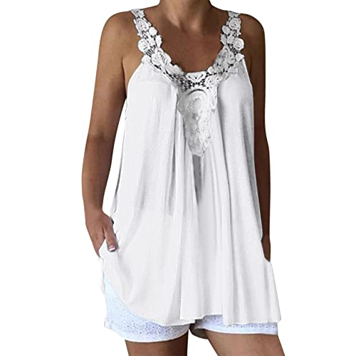 Schwarze Bluse Damen Damen Sommer Tops Lässiges T-Shirt mit Totenkopf-Strass-Motiv V-Ausschnitt Kurzarm Loser Pullover Plus Size Baggy Tunika-Bluse f30 von Generic