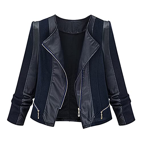 Schwarze Jeansjacke Damen Oversized Übergangsjacke Damen Schwarz Große Größen Jeanshemd Damen Jean Stretchy Langarm Trucker Jacke Mit Tasche Damen-Jeansjacke Kurz Übergangsjacke Leichte Jacke Denim von Generic